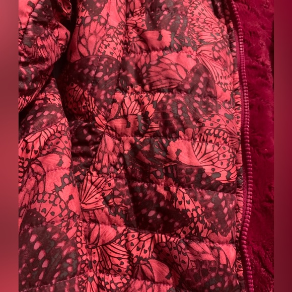 Girls NorthFace Butterfly Coat - Picture 4 of 9